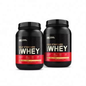 Optimum Nutrition 2x Gold Standard 100% Whey Protein (908g) Danmark | GWUOJZ351