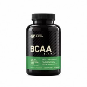 Optimum Nutrition BCAA 1000 200 Capsules (100 Servings) Danmark | KHMSTX398