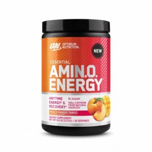 Optimum Nutrition ESSENTIAL AMIN.O. ENERGY® *new* Peach Mango Tango - Notify Me 0.6 lb - Notify me Danmark | OYMRPT430