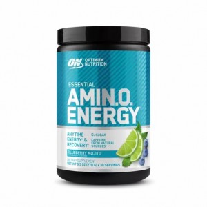 Optimum Nutrition ESSENTIAL AMIN.O. ENERGY® Blueberry Mojito 0.6 lb (30 Servings) Danmark | KSGYDN480