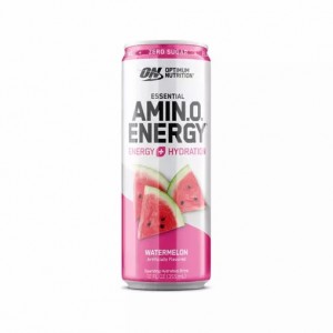 Optimum Nutrition ESSENTIAL AMIN.O. ENERGY+ Electrolytes Sparkling Watermelon 355ml * 12 Cans (12 Servings) Danmark | GCQVBW782