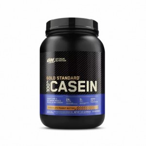 Optimum Nutrition GOLD STANDARD® 100% Casein Chocolate Peanut Butter 2 lb (25 Servings) Danmark | KRQUGF184