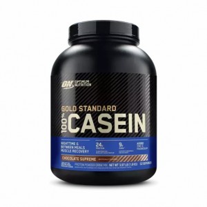 Optimum Nutrition GOLD STANDARD® 100% Casein Chocolate Supreme 4 lb (53 Servings) Danmark | GNOPYB852