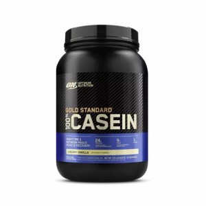 Optimum Nutrition GOLD STANDARD® 100% Casein Creamy Vanilla 2 lb (25 Servings) Danmark | EYKHBF308