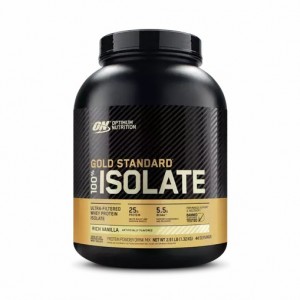 Optimum Nutrition GOLD STANDARD® 100% Isolate Rich Vanilla 2.91 lb (44 Servings) Danmark | JFNQPI672