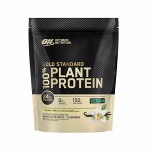 Optimum Nutrition GOLD STANDARD® 100% Plant Creamy Vanilla 0.98 lb (12 Servings) Danmark | ATWMHZ410