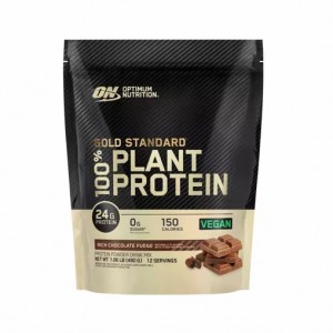 Optimum Nutrition GOLD STANDARD® 100% Plant Rich Chocolate Fudge 1.06 lb (12 Servings) Danmark | UTWJCL574