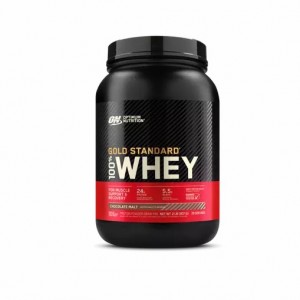 Optimum Nutrition GOLD STANDARD 100% WHEY™ Chocolate Malt 2 lb (29 Servings) Danmark | YHTSVQ092