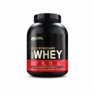 Optimum Nutrition GOLD STANDARD 100% WHEY™ Double Rich Chocolate 4 lb (58 Servings) Danmark | IUYSBO167