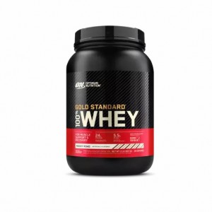 Optimum Nutrition GOLD STANDARD 100% WHEY™ Rocky Road 2 lb (28 Servings) Danmark | WXCYVI618