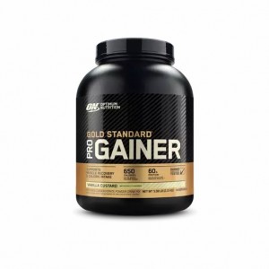 Optimum Nutrition GOLD STANDARD® Pro Gainer Vanilla Custard 5.09 lb (14 Servings) Danmark | MEKZLT361