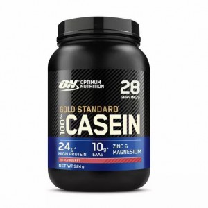 Optimum Nutrition Gold Standard 100% Casein Strawberry Delight 924 grams (28 Servings) Danmark | RUQSNX401