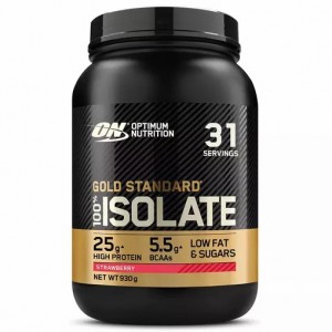 Optimum Nutrition Gold Standard 100% Isolate Strawberry 930 grams (31 Servings) Danmark | QZEUYT782