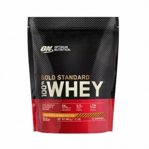 Optimum Nutrition Gold Standard 100% Whey Protein Powder Chocolate Peanut Butter 480 grams (15 Servings) Danmark | CKXHRG329