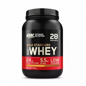 Optimum Nutrition Gold Standard 100% Whey Protein Powder Chocolate Peanut Butter 896 grams (28 Servings) Danmark | UJFLOE092