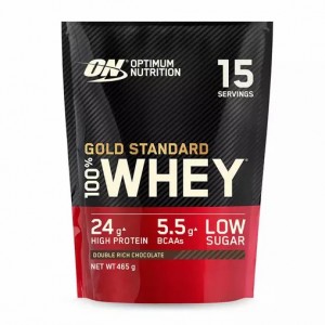 Optimum Nutrition Gold Standard 100% Whey Protein Powder Double Rich Chocolate 465 grams (15 Servings) Danmark | UCMIDT890