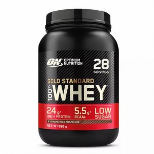 Optimum Nutrition Gold Standard 100% Whey Protein Powder Extreme Milk Chocolate 896 grams (28 Servings) Danmark | LOYXQJ179