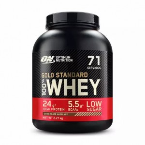 Optimum Nutrition Gold Standard 100% Whey Protein Powder Chocolate Hazelnut 2.27 kg (71 Servings) Danmark | PUMCSL159