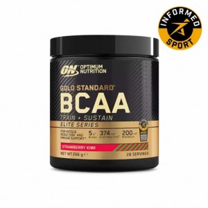 Optimum Nutrition Gold Standard BCAA Train + Sustain - Elite Series 266 grams (28 Servings) - Notify me Danmark | ARVDQO972