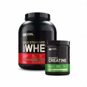 Optimum Nutrition Gold Standard Whey & Creatine Stack Danmark | JBRIGF286