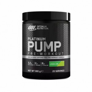 Optimum Nutrition Platinum Pump Pre-workout Lemon Lime 380 grams (20 Servings) Danmark | XPREOW126