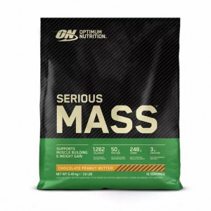 Optimum Nutrition Serious Mass Chocolate Peanut Butter 5.45 kg (16 Servings) Danmark | YJKESP526