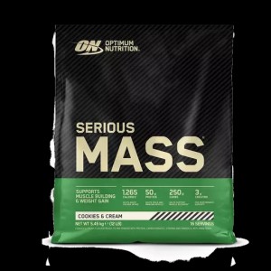 Optimum Nutrition Serious Mass Cookies & Cream 5.45 kg (16 Servings) Danmark | ESOQWV865