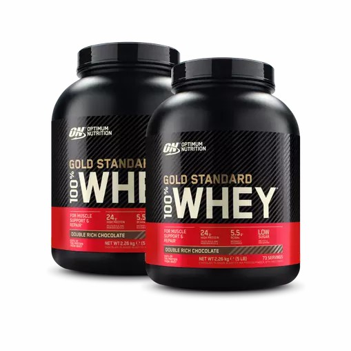 Optimum Nutrition 2x Gold Standard 100% Whey Protein Powder (2.27kg) Danmark | BUQVJH813