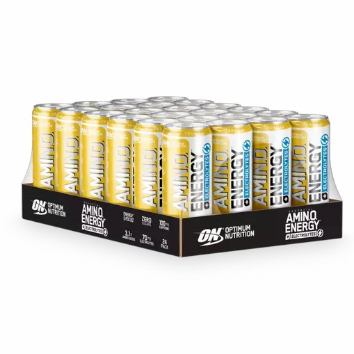 Optimum Nutrition Amino NRG + Electrolytes Tropical 24 Piece (6000 ml) Danmark | WARQDO645