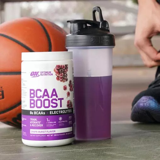 Optimum Nutrition BCAA Boost Grape 30 Serves Danmark | JQHUDG176