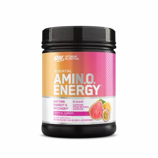 Optimum Nutrition ESSENTIAL AMIN.O. ENERGY® Tropical Sunrise 0.6 lb (30 Servings) Danmark | IPXTED837