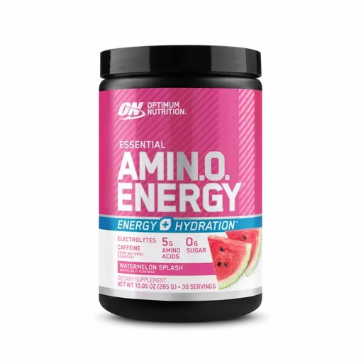 Optimum Nutrition Essential AMIN.O. ENERGY + Electrolytes Watermelon Splash 0.63 lb (30 Servings) Danmark | CEUKLR804