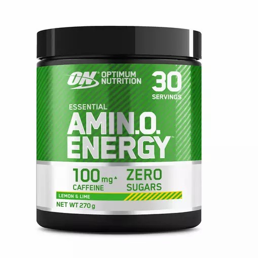 Optimum Nutrition Essential AMIN.O. Energy Lemon & Lime 270 grams (30 Servings) Danmark | RBGWQH823