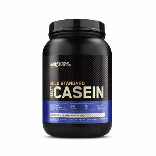 Optimum Nutrition GOLD STANDARD® 100% Casein Cookies & Cream 2 lb (25 Servings) Danmark | ZQAOKH385