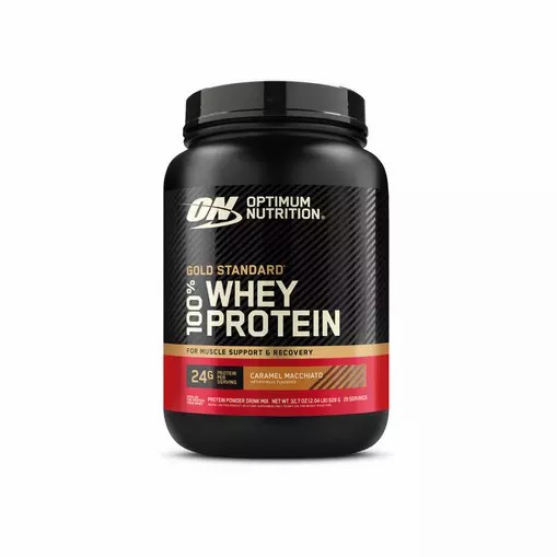 Optimum Nutrition GOLD STANDARD 100% WHEY™ *new* Caramel Macchiato 2 lb (28 Servings) Danmark | OXQPFD916