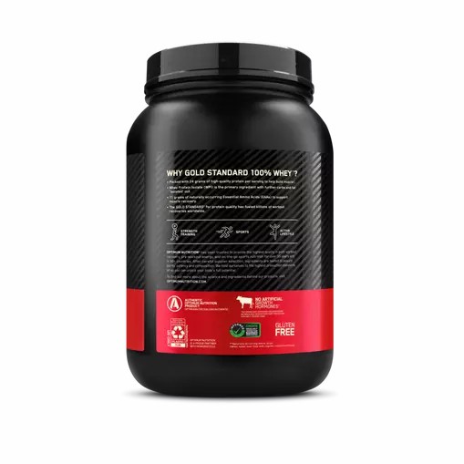 Optimum Nutrition GOLD STANDARD 100% WHEY™ Chocolate Hazelnut 2 lb (27 Servings) Danmark | ANETWQ103