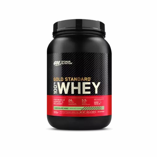 Optimum Nutrition GOLD STANDARD 100% WHEY™ Chocolate Mint 2 lb (28 Servings) Danmark | CEJQIO562