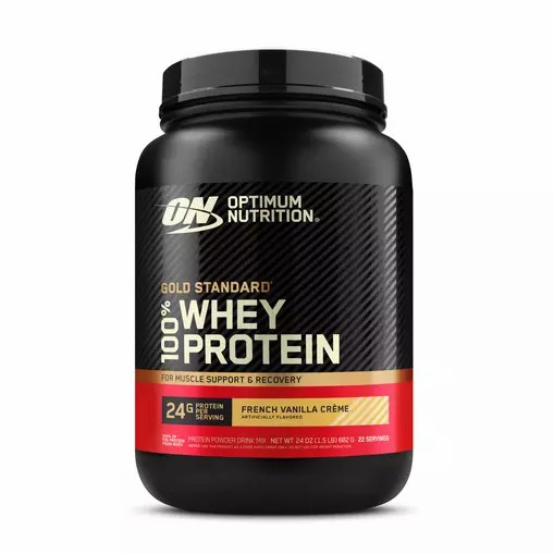 Optimum Nutrition GOLD STANDARD 100% WHEY™ French Vanilla Creme 1.5 lb (22 Servings) Danmark | XLCZHB785