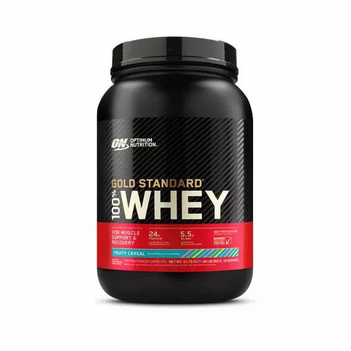 Optimum Nutrition GOLD STANDARD 100% WHEY™ Fruity Cereal 2 lb (29 Servings) Danmark | QHDIVA471