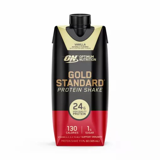 Optimum Nutrition GOLD STANDARD® Ready To Drink Protein Shake Vanilla 12 Cartons (12 Servings) Danmark | UABLPN427