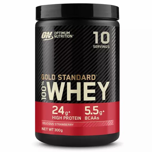 Optimum Nutrition Gold Standard 100% Whey Protein Powder Delicious Strawberry 300 grams (10 Servings) Danmark | VPITWH620