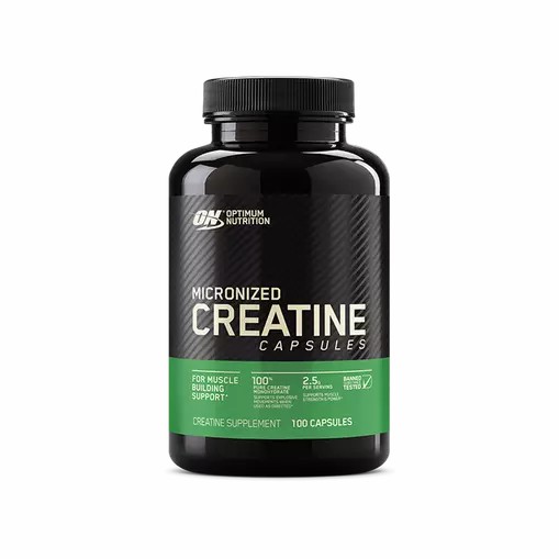 Optimum Nutrition Micronized Creatine Capsules 100 Capsules (50 Servings) Danmark | RNBFLQ305