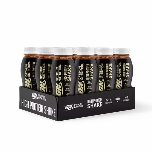 Optimum Nutrition Optimum Protein Shake Chocolate 6000 ml (12 bottles) Danmark | KWYRPD416