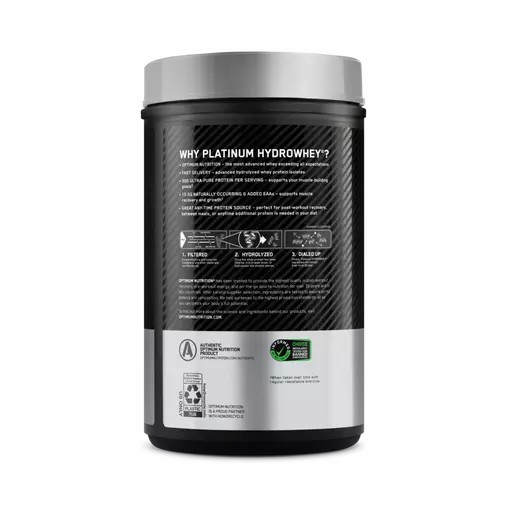 Optimum Nutrition PLATINUM HYDROWHEY™ Supercharged Strawberry 1.76 lb (20 Servings) Danmark | OQRIDC671