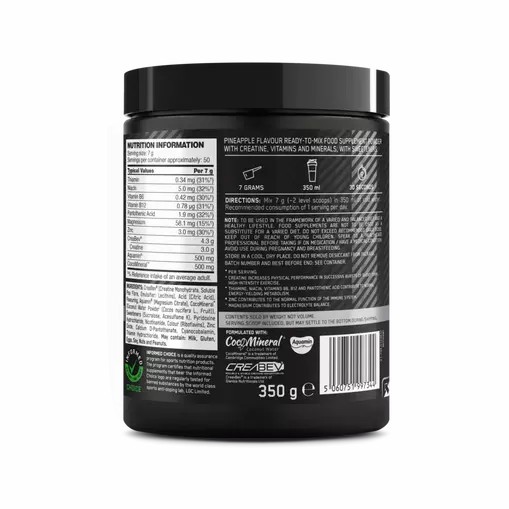 Optimum Nutrition Platinum Creatine Plus Pineapple 350 grams (50 Servings) Danmark | CHLBKW621