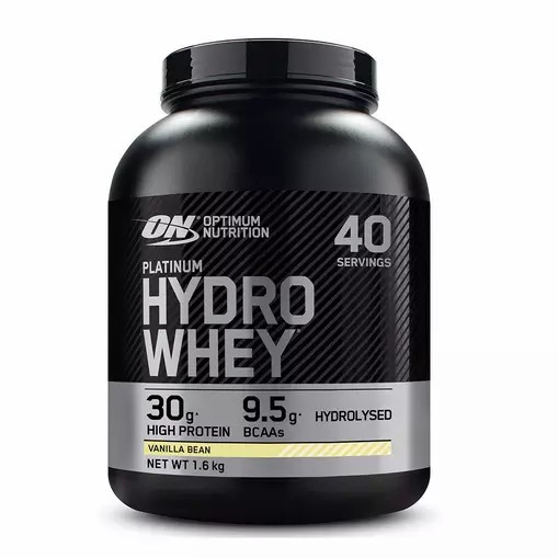 Optimum Nutrition Platinum Hydrowhey Vanilla Bean 1.6 kg (40 Servings) Danmark | PAYLGK782