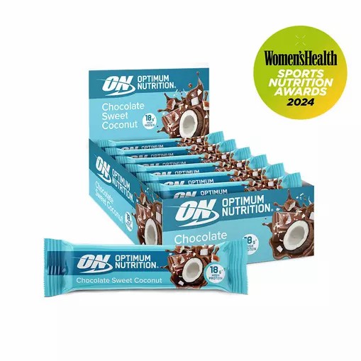 Optimum Nutrition Protein Bar Chocolate Sweet Coconut 720 grams (12 Bars) Danmark | WUBPYZ231