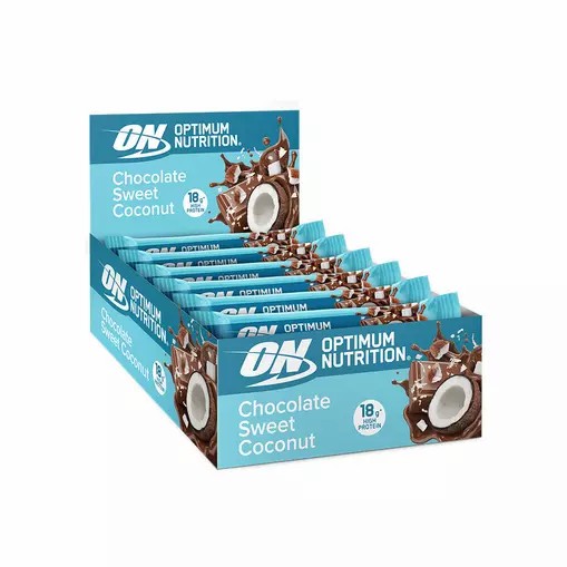 Optimum Nutrition Protein Bar Chocolate Sweet Coconut 720 grams (12 Bars) Danmark | WUBPYZ231