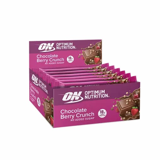 Optimum Nutrition Protein Bar Chocolate Berry Crunch 720 grams (12 Bars) Danmark | UFDAGR058