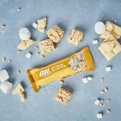 Optimum Nutrition Protein Bar Marshmallow Crunch 65 grams (1 bars) Danmark | UMZYPC910